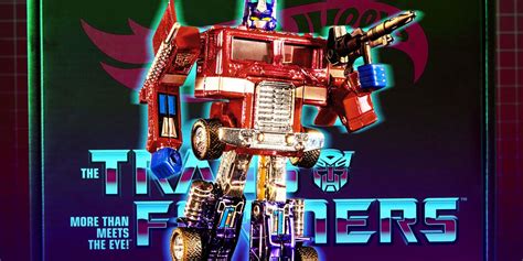 Transformers Gets G Optimus Prime Hot Wheels Figure Collaboration