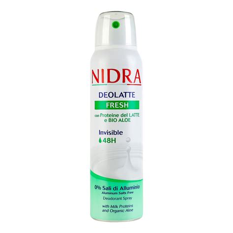 Дезодорант освежающий с молочными протеинами и алое Fresh Nidra 150мл ...