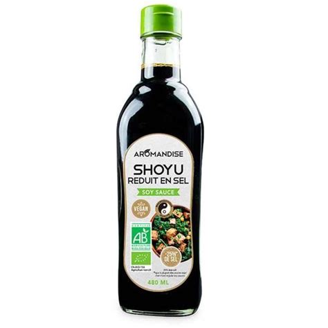 Sauce Soja Bio Shoyu Grand Cru Moins Sal L Cdiscount Au