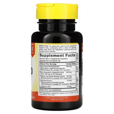 Sundance Horny Goat Weed Complex 60 Count 60 Count Kroger