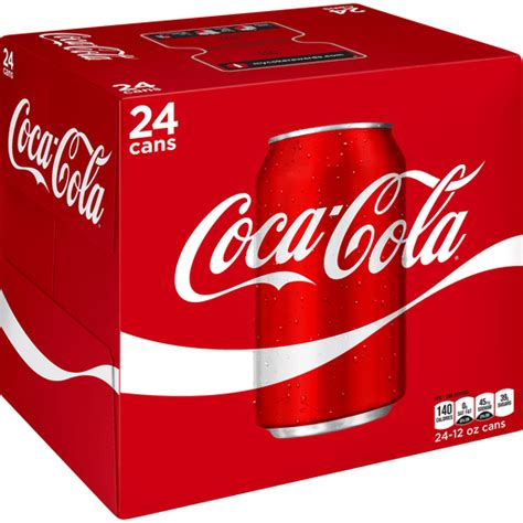 Coca-Cola Cans, 12 fl oz, 24 Pack | Cola | Ptacek's IGA