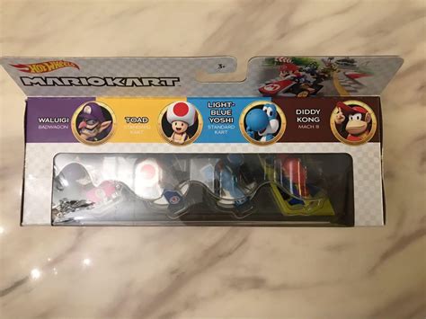 Mario Kart Mariokart Figure 超級瑪利歐兄弟 孖寶兄弟 賽車 任天堂 Nintendo wii switch Hotwheels Hot wheels 風火輪 正版