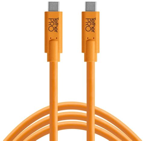 Tether Tools TetherPro USB-C to USB-C 4.6m Orange - Foto Erhardt