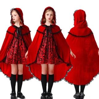 Entrega De Horas Halloween Novo Cosplay Infantil Chapeuzinho