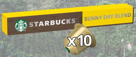 Kapsle Starbucks Nestle Sunny Day Blend Lungo 10 Ks Planeo