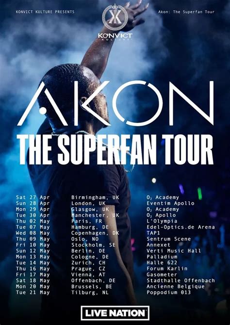 Akon Announces Huge Uk And Europe Tour With Show In Manchester