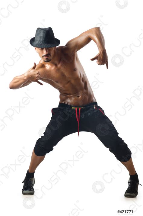 Half Naked Dancer On The White Stock Photo 421771 Crushpixel