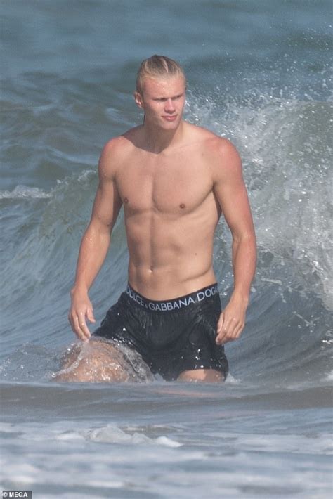 Erling Haaland Jets Off To The Marbella Sun From Just Hours After City