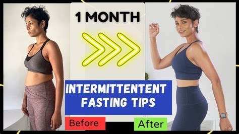 1 Month Intermittent Fasting Tips Fast Weight Loss Results On Belly Youtube