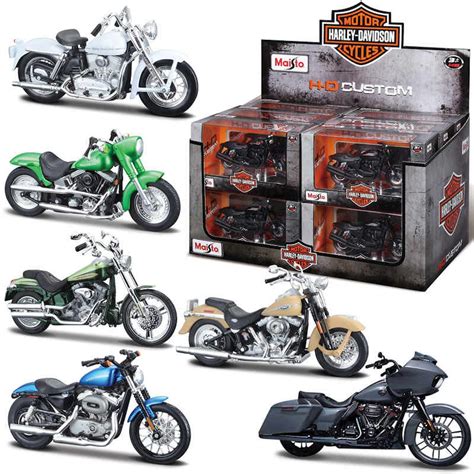 Harley Davidson 2000 FLSTF Street Stalker Series 37 1:18 Motorbike ...