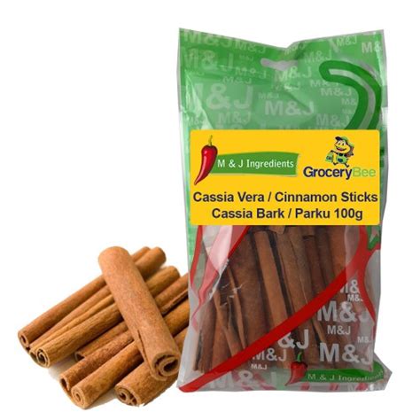 Buy Cassia Vera Cinnamon Sticks Cassia Bark Parku Mandj Online Sydney Australia Grocery