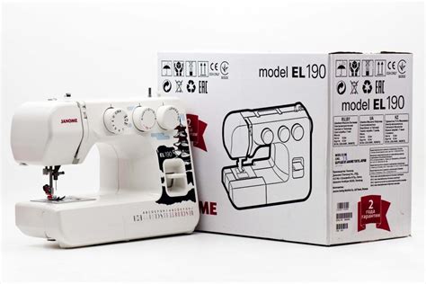 Электромеханическая швейная машина Janome EL-190 по цене 23 990 руб. в ...