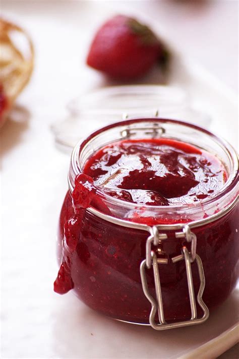 Instant Pot Strawberry Jam Blend With Spices