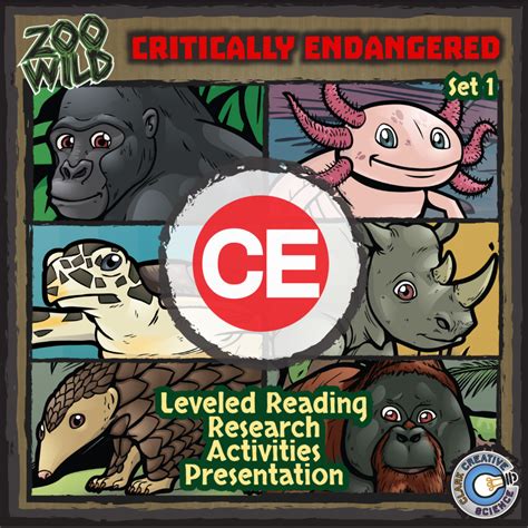 Critically Endangered Animals Bundle - Clark Creative Education