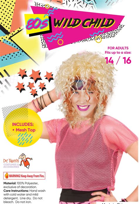 S Neon Hot Pink Fishnet Top Mesh Costume Cindi Lauper Madonna S