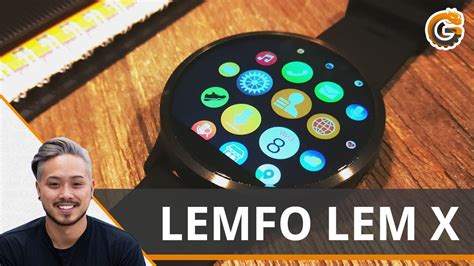 Lemfo Lem X Unboxing Riesen Android Smartwatch Aus China Hands On