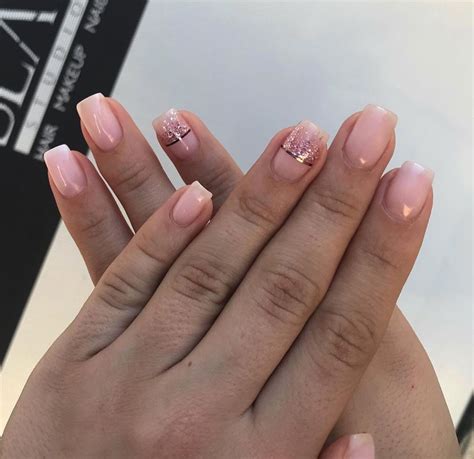 Sparkle And Nude Abstraction Press On Nails Slaylebrity