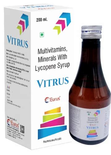 Vitrus Syrup 200 Ml At Rs 120 00 Bottle In Ahmedabad ID 2848989736855