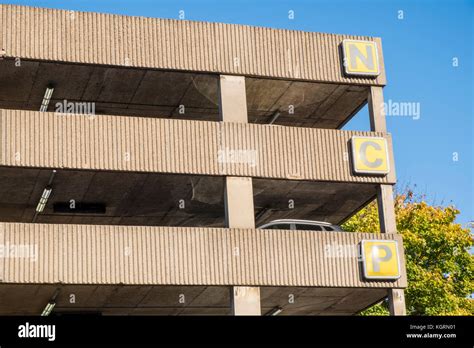 NCP multi-storey car park, Nottingham, England, UK Stock Photo - Alamy
