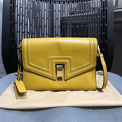 Joy Gryson Yellow Naomi Cross Body Sling Bag Womens Fashion Bags And Wallets Cross Body Bags