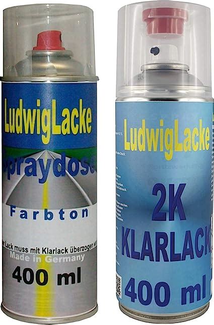 Ludwig Lacke Azzurro Gabbiano F R Alfa Premium Spray Set Autolack