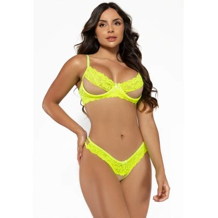 Conjunto de Lingerie Meia Taça Tule Be Lingerie