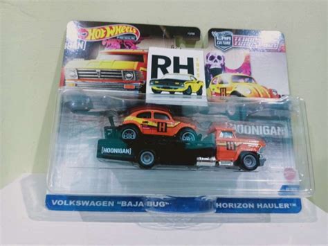 Promo Hot Wheels Volkswagen Baja Bug Horizon Hauler Team Transport Ban Karet Diskon 23 Di