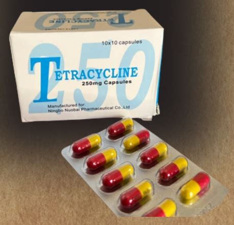 Tetracycline Generic Tetracycline Dose Mg Capsule Alla Aamin