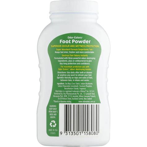 Odor Eaters Shoe Care Foot Powder 100g Woolworths