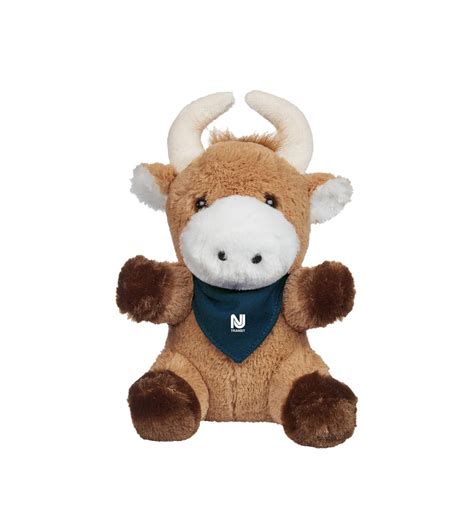 Ricardo the bull plush toy is being sold on NJ Transit's website