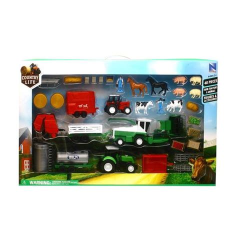 New Ray 132 Country Life Deluxe Farm Playset Ss 05335f Blains