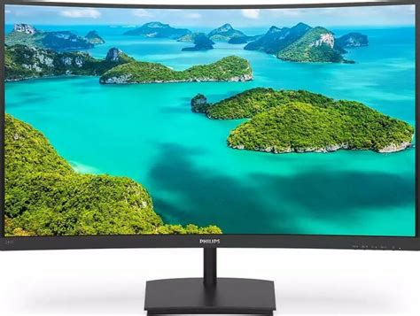 Монитор Philips 23.6" 241E1SC/00 VA Black Curved купить в Харькове ...