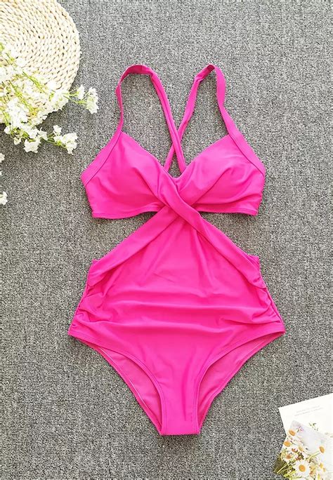 Its Me Sexy Open Waist One Piece Bikini Swimsuit Buy Its Me Online Zalora Hong Kong