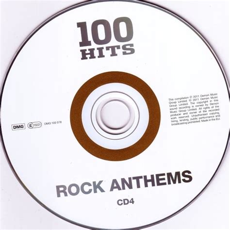 100 Hits Rock Anthems Cd4 Mp3 Buy Full Tracklist