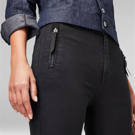 Weld High Slim Chino Black G Star® Us