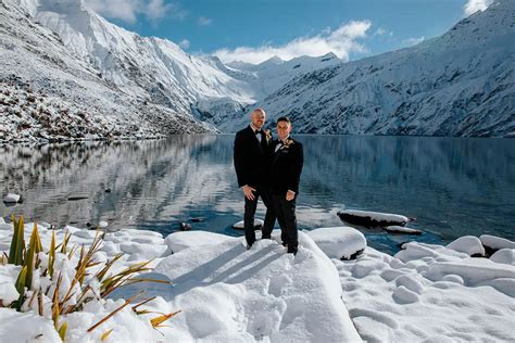 Lochnagar And Thurlby Domain Same Sex Wedding In Queenstown