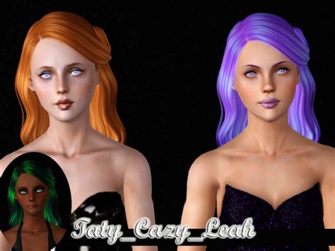 Alesso S Wine And Cazy S Leah Hairstyles Retextured By Taty Sims Hairs