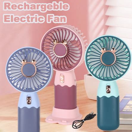 Jual KIPAS ANGIN MINI GENGGAM Cute Kipas Lipat PORTABLE Mini Fan