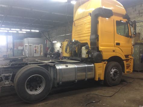 Удлинение двух топливных баков DAF | ООО «АвтоБаки»