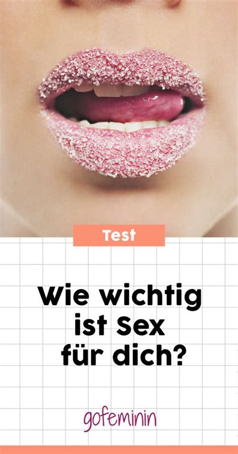 Test Hauptrolle oder Nebenrolle wie wichtig ist Sex für dich