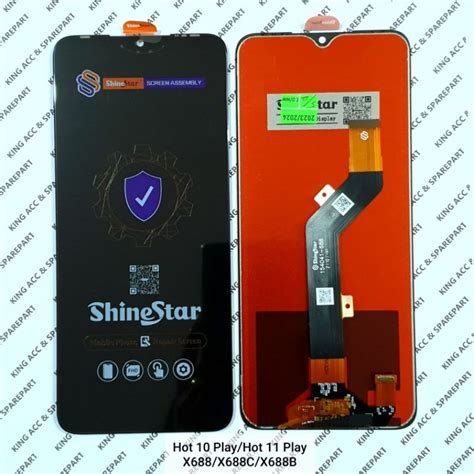 Jual SHINESTAR LCD TOUCHSCREEN INFINIX HOT 10 PLAY HOT 11 PLAY X688