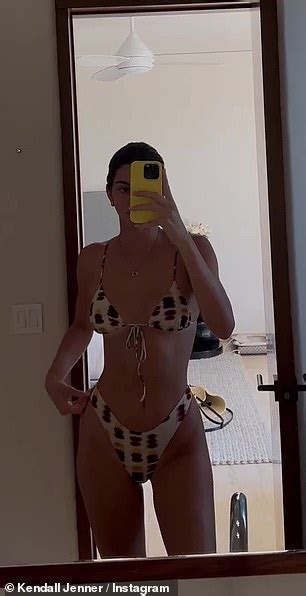 Kendall Jenner Drops Jaws As She Playfully Pulls Down Bikini Bottoms While Showcasing Her