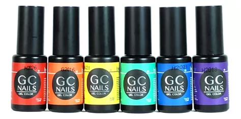 Belcolor Gel Paso Gama Orgullo Gay Pride Gc Nails Color Rainbow Mercadolivre