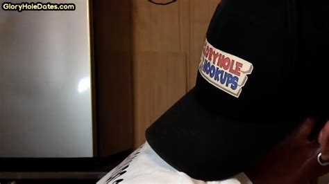 Mature DILF With Glasses Gloryhole Sucks Dick Of Neighbor