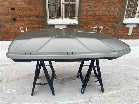 Автобокс Thule X-1 серый Б/У в Москве, цена – купить с доставкой
