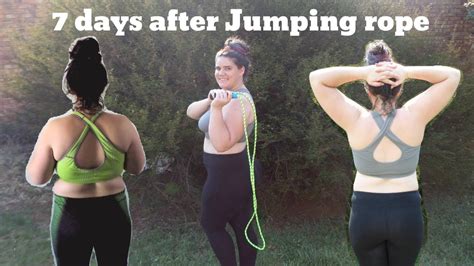 7 Day Jump Rope Challenge For Weight Loss Amazing Results Youtube