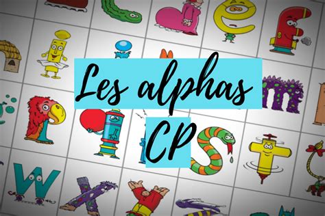 Les Alphas Cp Méthode Et Exercices à Imprimer