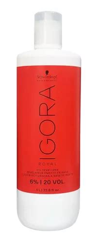 Água Oxigenada Ox Igora Royal Lotion Schwarzkopf 1 Litro Parcelamento