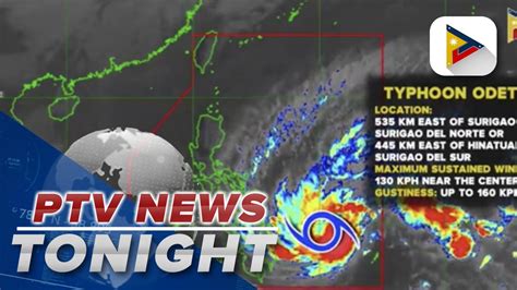 PTV INFO WEATHER Odette Maintains Its Strength While Moving Westward