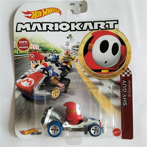 Машинка Hot wheels mariokart SHI GUY GBG25 купить с доставкой по выгодным ценам в интернет